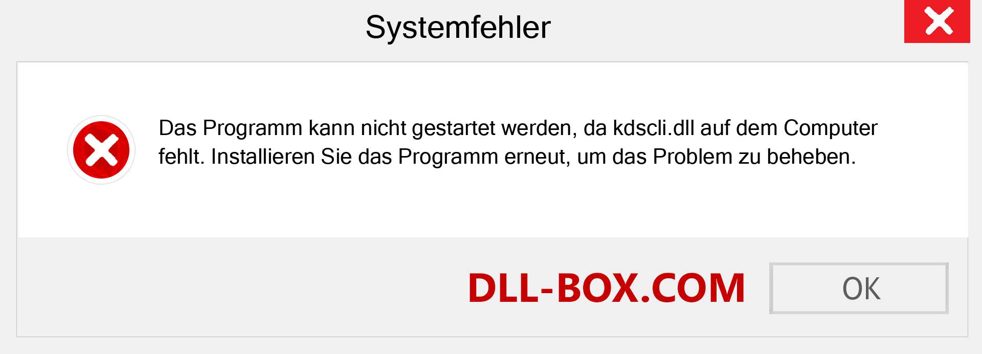 kdscli.dll-Datei fehlt?. Download für Windows 7, 8, 10 - Fix kdscli dll Missing Error unter Windows, Fotos, Bildern