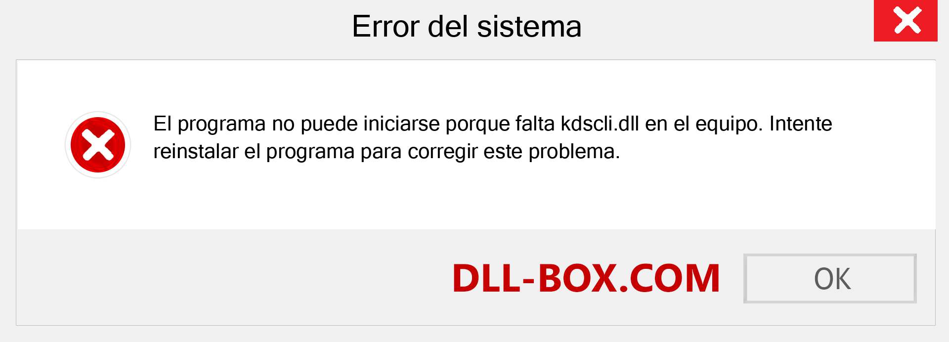 ¿Falta el archivo kdscli.dll ?. Descargar para Windows 7, 8, 10 - Corregir kdscli dll Missing Error en Windows, fotos, imágenes