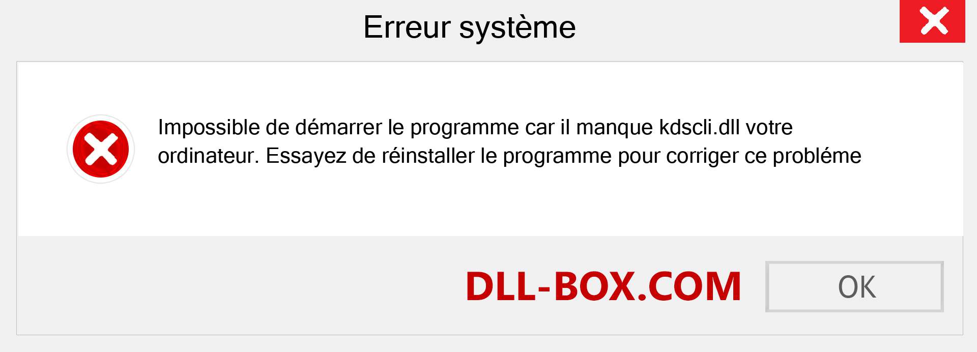 Le fichier kdscli.dll est manquant ?. Télécharger pour Windows 7, 8, 10 - Correction de l'erreur manquante kdscli dll sur Windows, photos, images